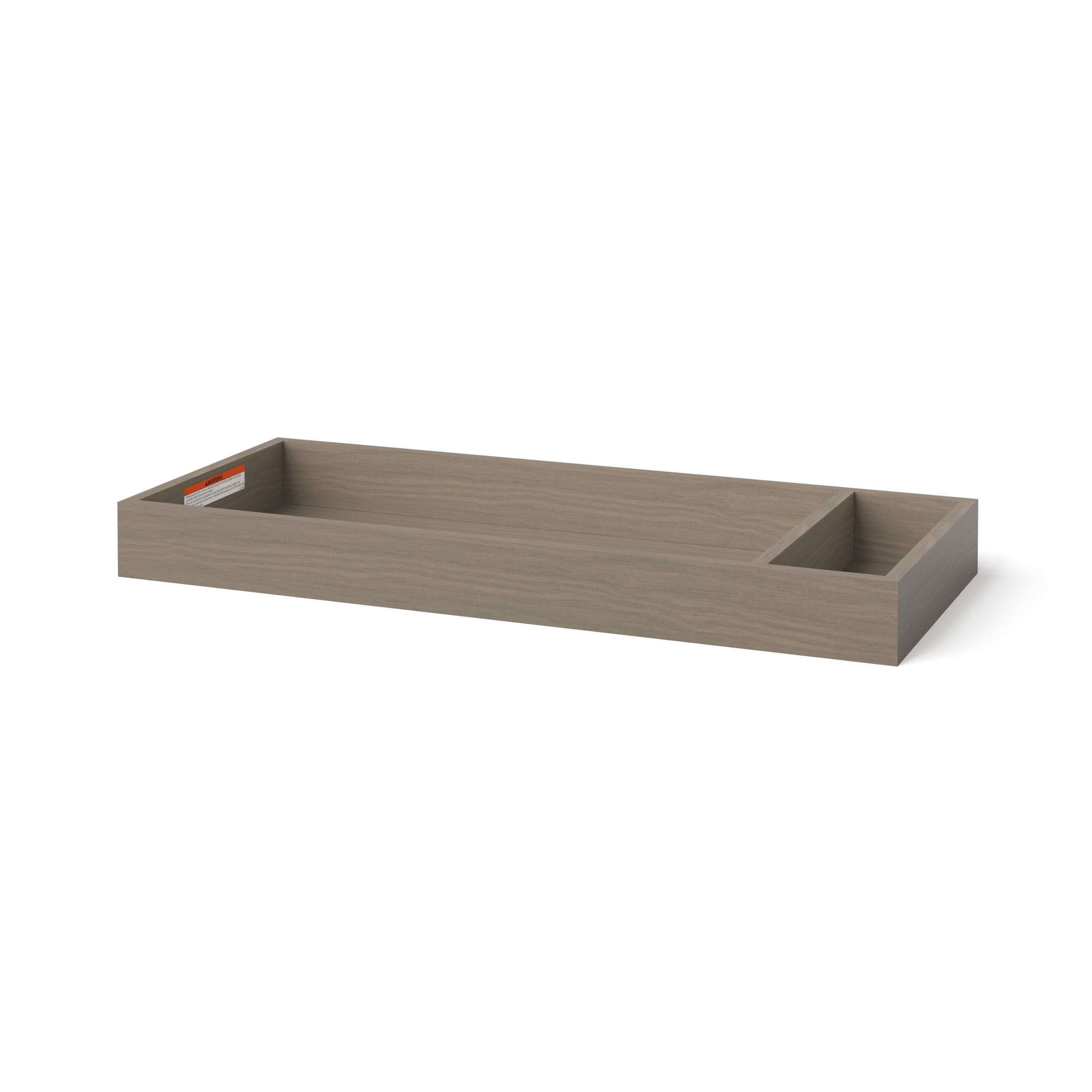 Child Craft Universal Changing Table Topper, Converts Dresser to Changing Surface, Secure Fit, Crescent Gray