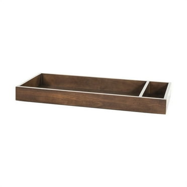 Child Craft Universal Changing Table Topper, Converts Dresser to Changing Surface, Secure Fit, Toasted Chestnut
