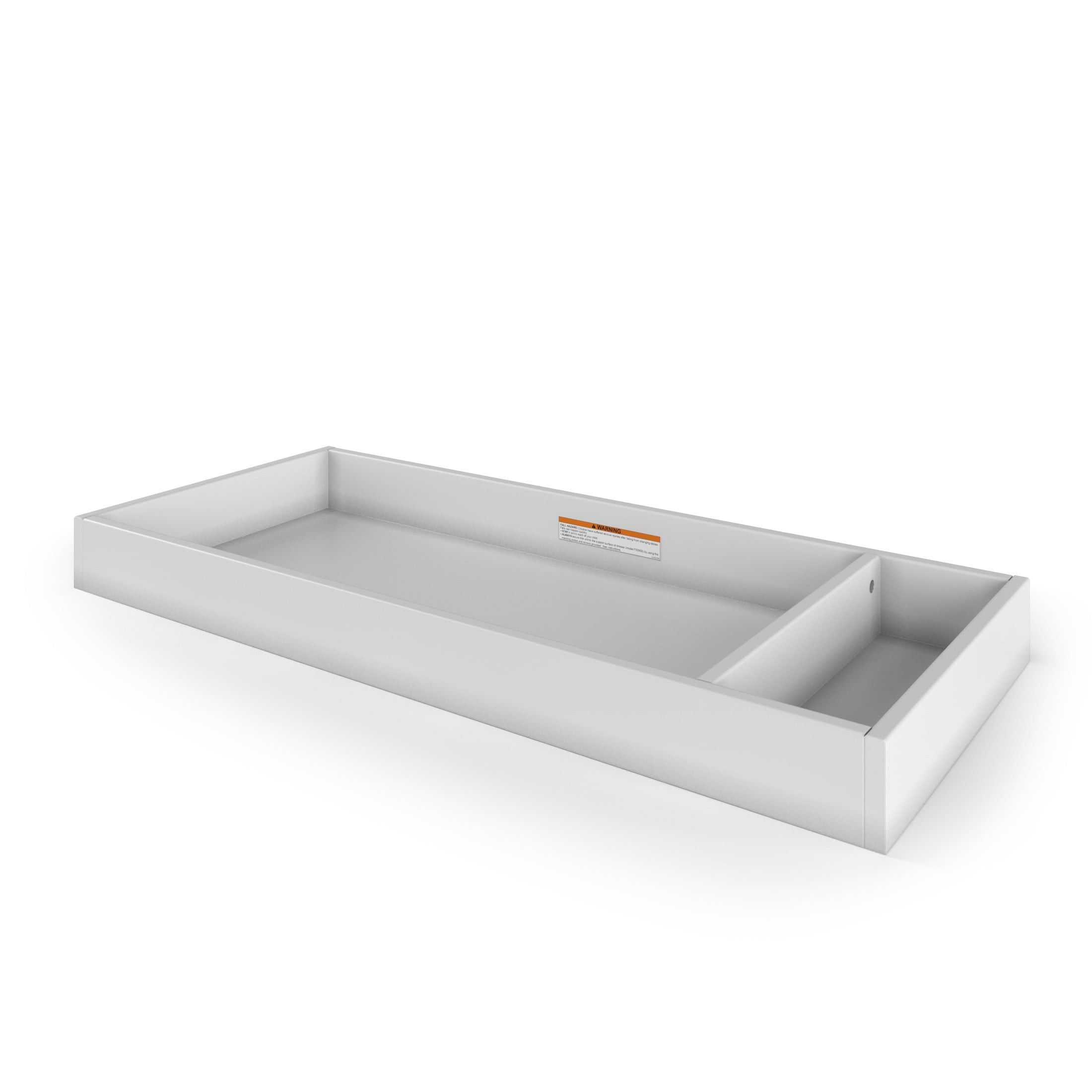 Child Craft Legacy Changing Table Topper, Converts Dresser to Changing Surface, Secure Fit, Matte White