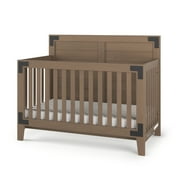 HALO Lucas 4-in-1 Convertible Baby Crib, Dusty Heather