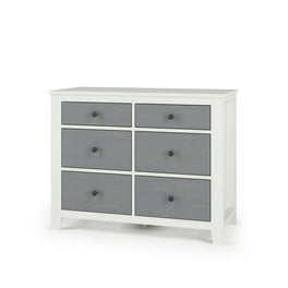 Evolur Parker Double Dresser Dove Gray Walmart