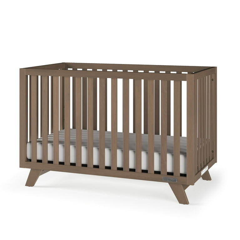 Child Craft SOHO 4-in-1 Convertible Crib, Canted Leg Mid-Century