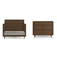 thumbnail image 1 of Child Craft Surrey Hill Crib and Dresser Nursery Set, 4-in-1 Convertible Crib with 3-Drawer Dresser, Toasted Chestnut, 2-Piece, 1 of 8