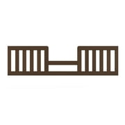 Child Craft Toddler Bed Guard Rail Converts Kieran Euro Crib into Toddler Bed, Made of Pinewood, Non-Toxic Finish Toasted Chestnut
