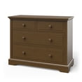 thumbnail image 1 of Child Craft Universal 42" 3-Drawer Dresser for Nursery or Bedroom, Anti-Tip Kit, Cocoa Bean Brown, 1 of 8