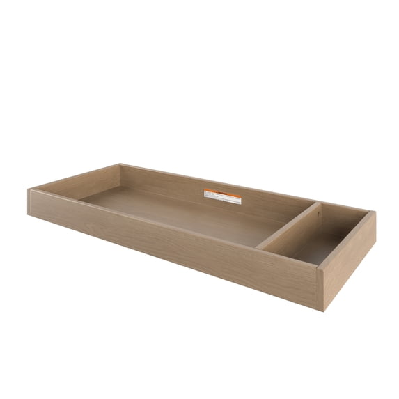 Child Craft Universal Changing Table Topper, Converts Dresser to Changing Surface, Secure Fit, Nutmeg