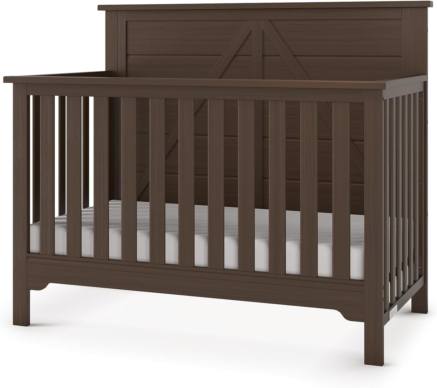 Child Craft Woodland 4in1 Convertible Crib, Baby Crib Converts to Day