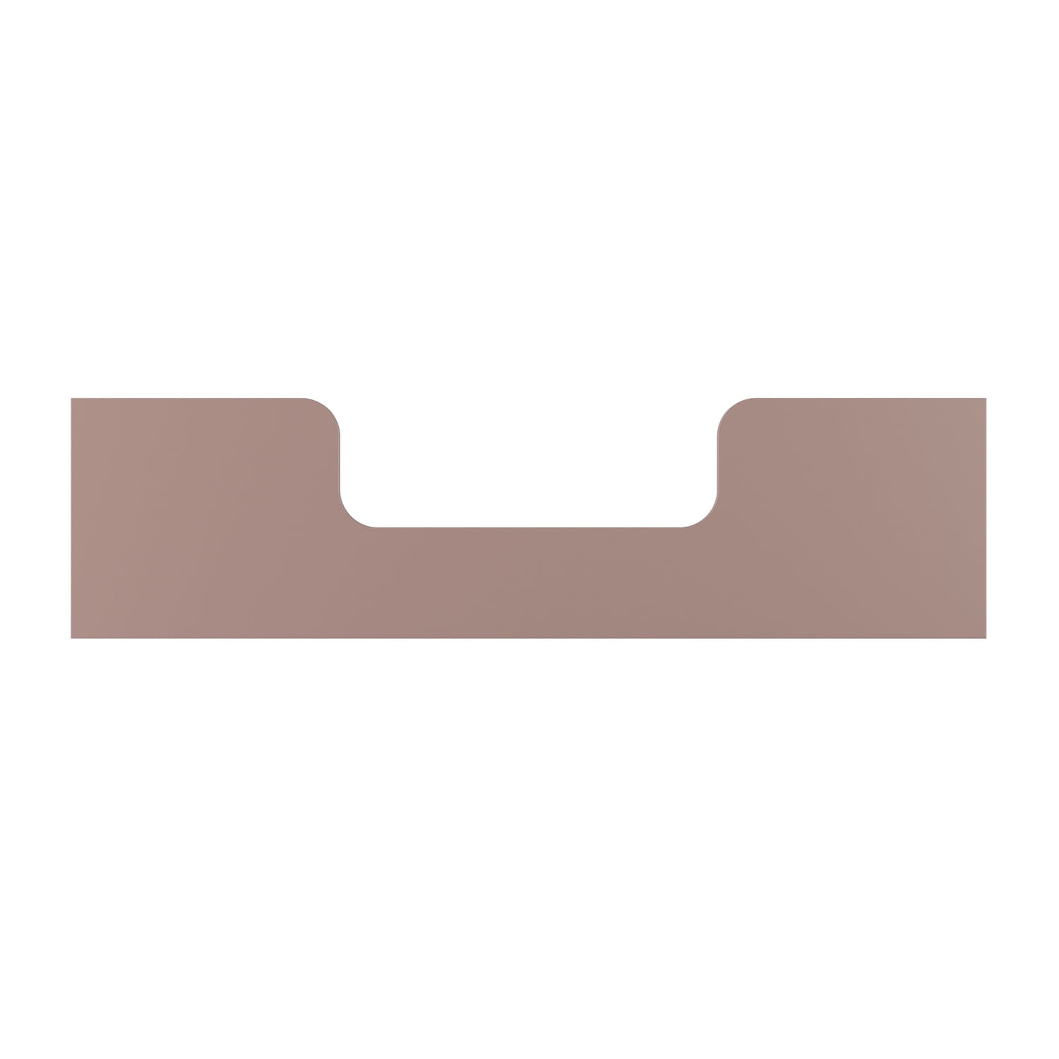 Child Craft Toddler Guard Rail for Wynwood Crib Conversion, Durable MDF Construction, Rose Graphite