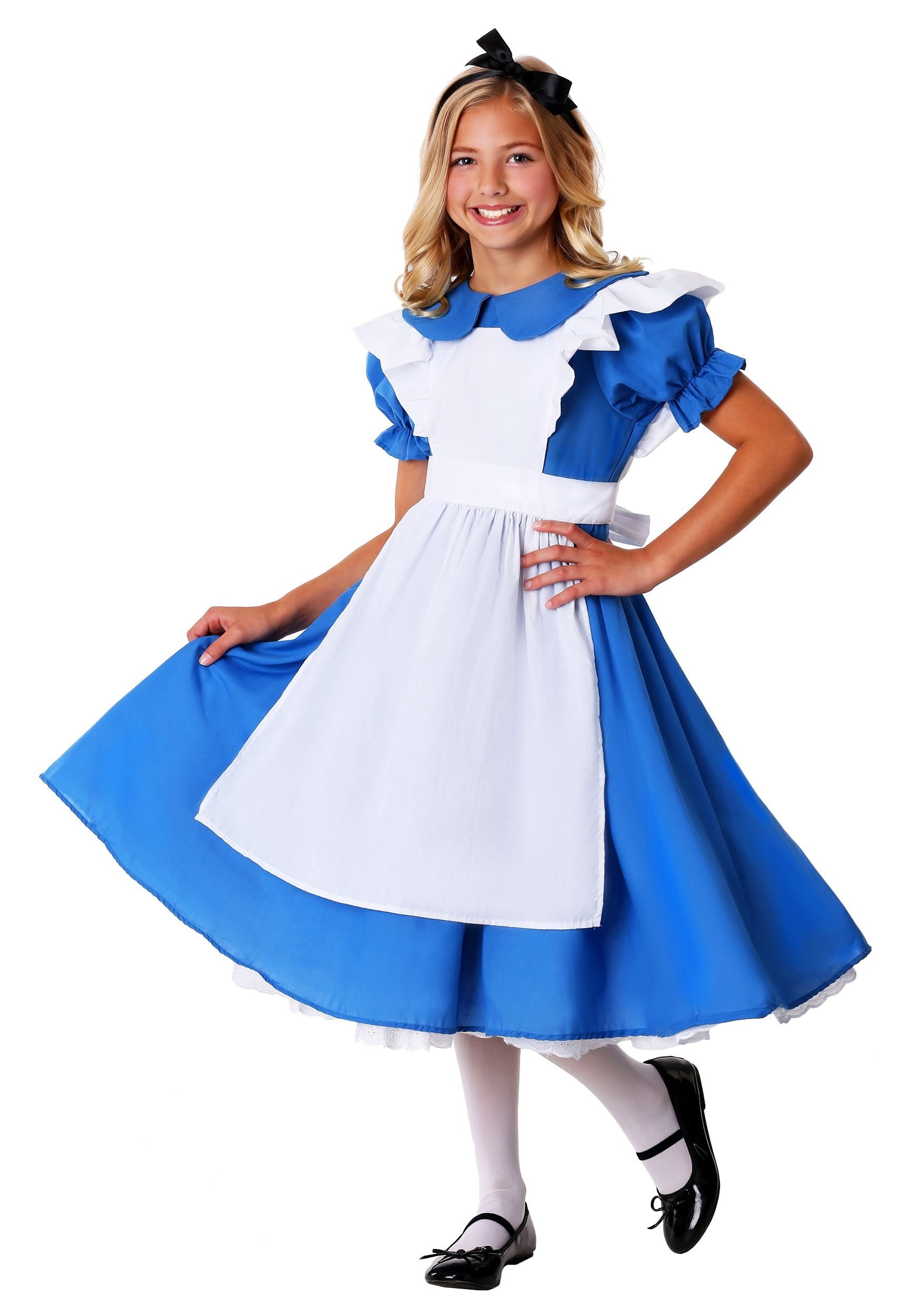 blue goldilocks dress Child Deluxe Alice Costume But Halloween