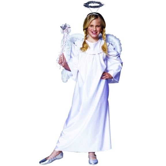 Child Deluxe Angel Costume~Medium / White