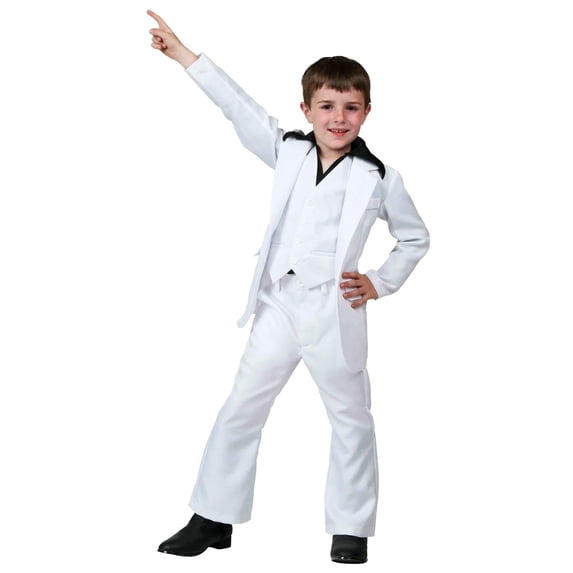 Kids Deluxe Saturday Night Fever Costume
