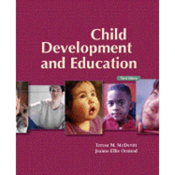Pre-Owned Child Development and Education 3rd Edition (Third Edition) by McDevitt & Ormrod (Paperback) 0131188178 9780131188174