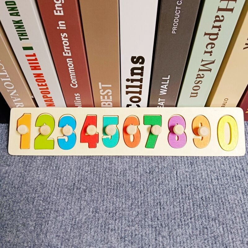 Child Educational Puzzle Boards for Kids Toddler 2 3 4 5 Years Wooden ...