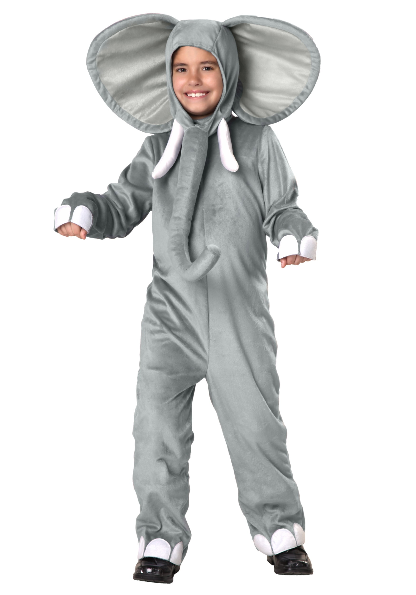 Elephant Costume Kids Grey White Elephant Costume Kids Grey White