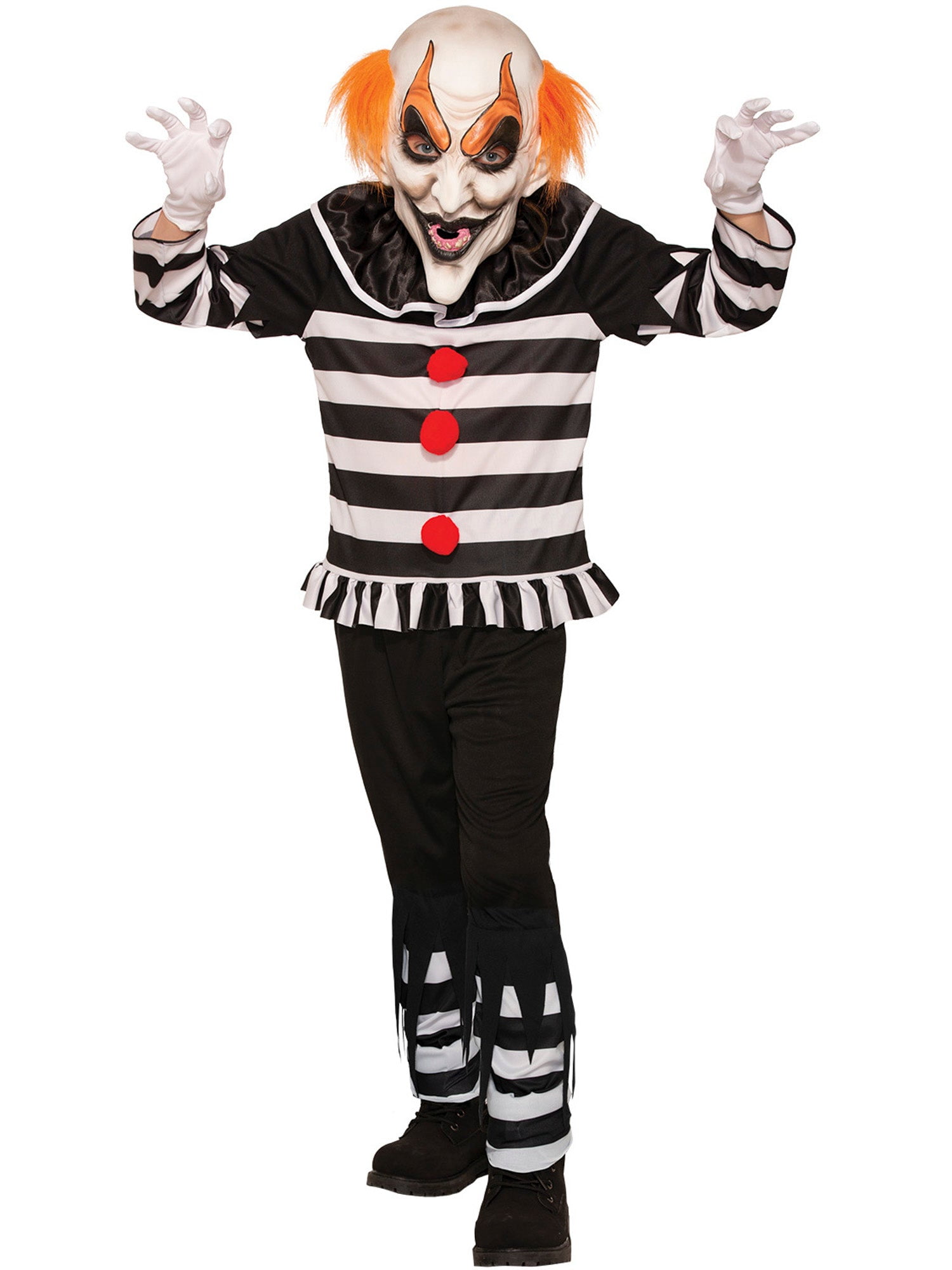 Child Evil Scary Clown Costume