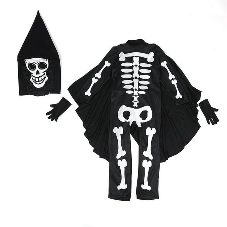 Child's Hooded Skeleton Jumpsuit Child's Hooded Skeleton Jumpsuit
