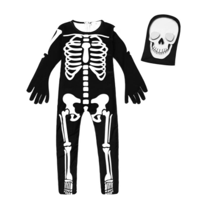 Child's Hooded Skeleton Jumpsuit Child's Hooded Skeleton Jumpsuit