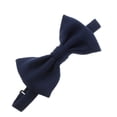thumbnail image 1 of Child Gabardine Adjustable Pre-Tied Bow Tie - Navy, 1 of 8