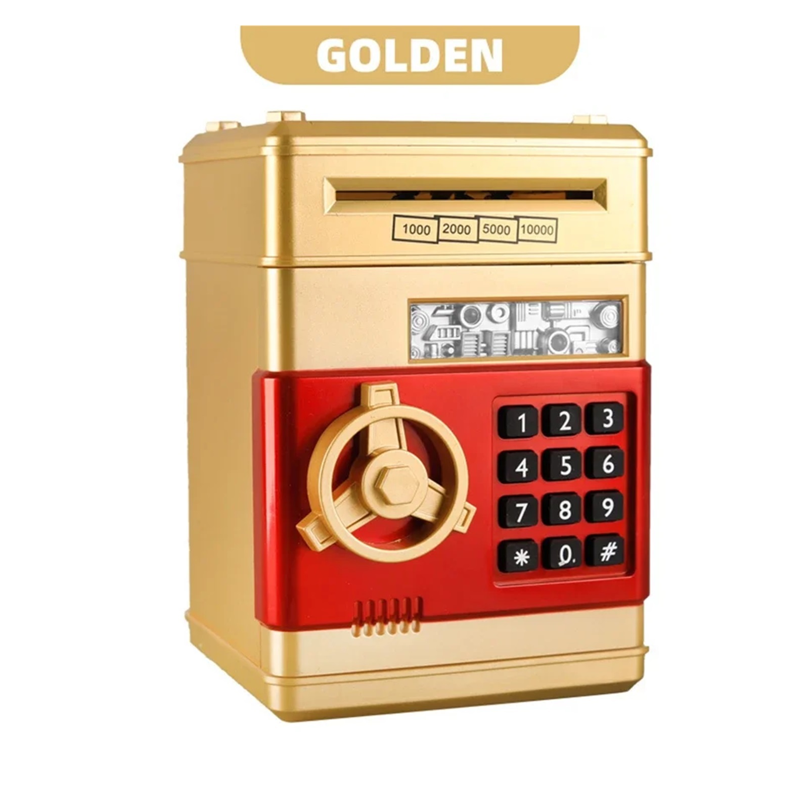 Child Gift Electronic Password Money Box Coins Cash Saving Money Box ...