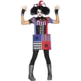 thumbnail image 1 of Child Girls Jumping Jack Jack In The Box With Foam Tunic Box Halloween Costume, 1 of 3