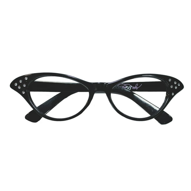 Child 50 s Girl s Cateye Glasses Black Size One Size