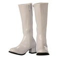 thumbnail image 1 of Rubies White Gogo Boots for Kids, Girls 4/5, 1 of 2