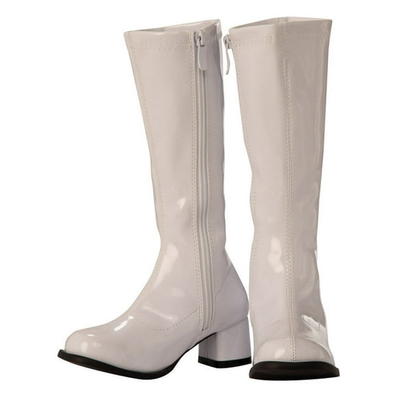 Rubies White Gogo Boots for Kids, Girls 11/12