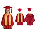 thumbnail image 1 of Child Graduation Gown Primary School Graduation Cap and Gown with 2026 Tassel Red Cap and Gown Outfit Graduation Outfit 8-9 Years, 1 of 9