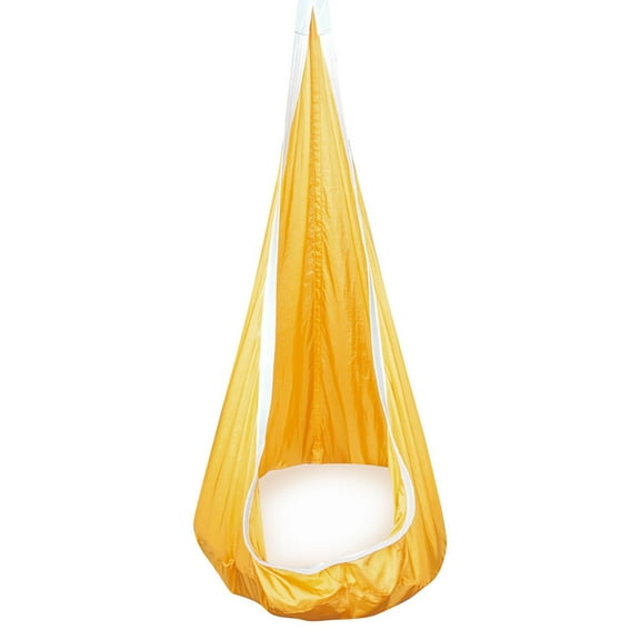 Child Hanging Pod Swing Chair with Pocket, Hanging Hammock Cocoon, Indoor and Outdoor Fun, Reading Nook, Sensory Autism Therapy, Easy to Hang Comfortable Nest, Girls and Boys