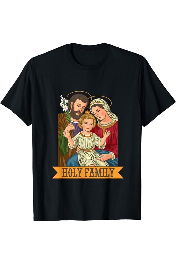 Child Jesus, Virgin Mary and St Joseph T-Shirt