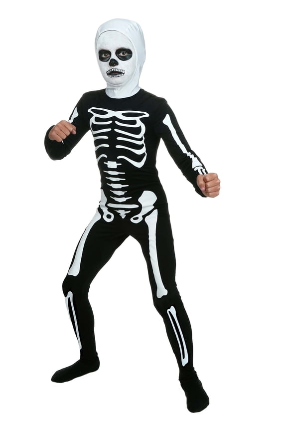 Child Karate Kid Skeleton Suit Costume