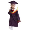 thumbnail image 1 of Child Kids Boys Girls Preschool Kindergarten Graduation 2-piece Gown Dress Cap Tassel Set 2025 preschool graduation for Kids Boys 5-6 Years, 1 of 9