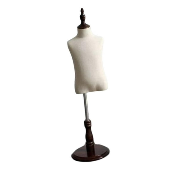 Child Kids Dress Form Mannequin Torso Body with Stable Base Adjustable Unisex Mannequin Stand for Tailor Dress Dressmakers Sewing 2 Years Old