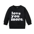 thumbnail image 1 of Child Kids Toddler Baby Boys Girls Letter Long Sleeve Sweatshirt Outfit Tops Size 2-3T, 1 of 8