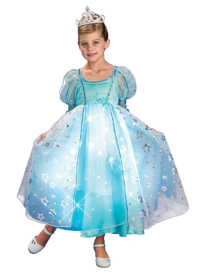 light blue dress costume Child Light-Up Twinkle Princess by Rubies 883945 devil in a blue dress costume ideas