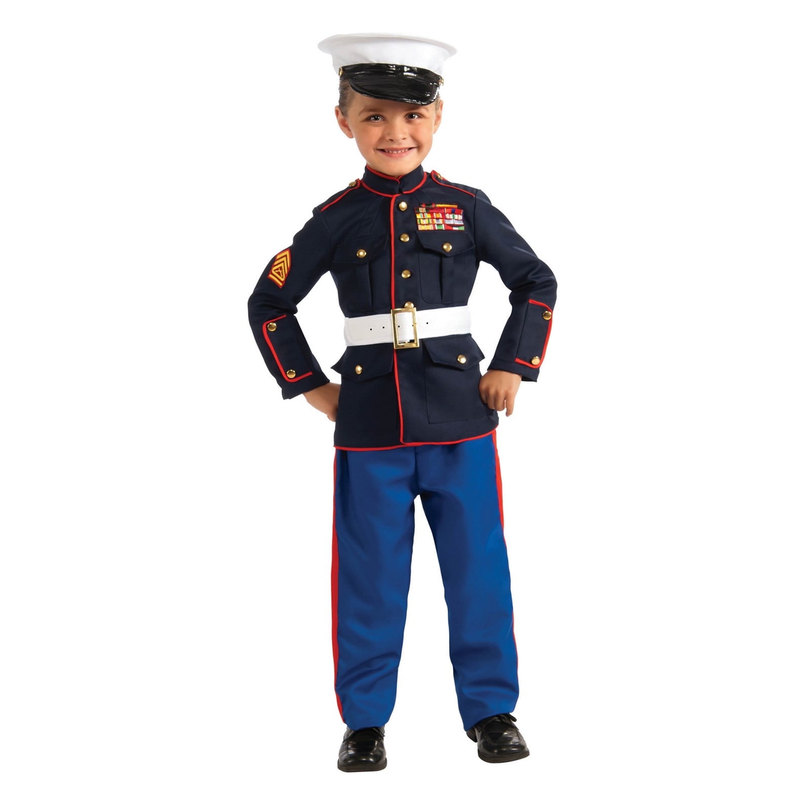 Rubies Marine Corps Dress Blues Costume for Kids, Boys Medium
