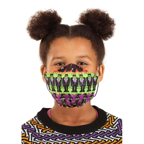 Child Monsters Sublimated Face Mask