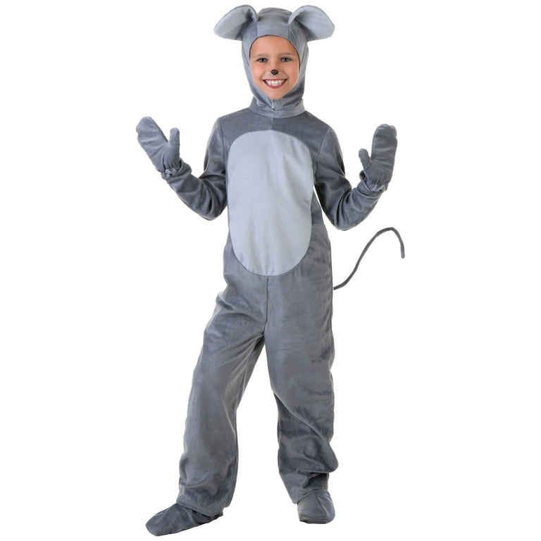 Grey cat costume clearance child