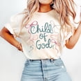 thumbnail image 1 of Child Of God Tee Shirt, Christian Jesus Tees, Bible verse Women Christian gift, 1 of 3