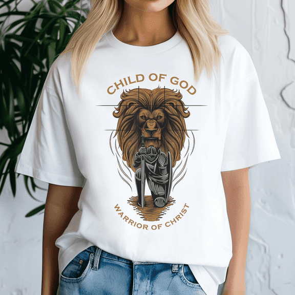 Child Of God Warrior Shirt, Jesus Shirt, Easter Shirt, Christian Easter TShirt,He Has Rizzen Tee
