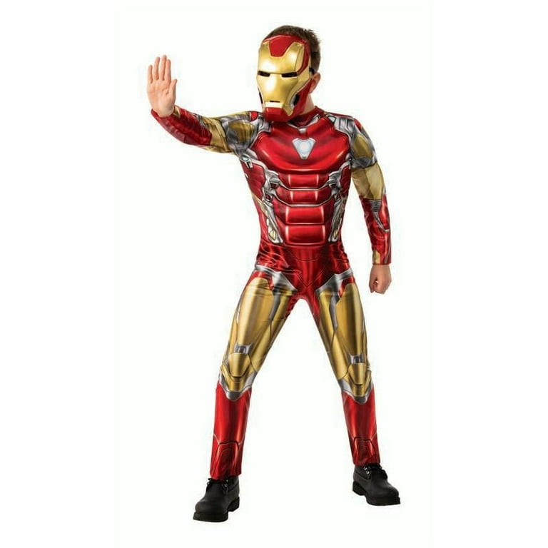 Iron Man Child's Halloween Costume - Iron Man - Size medium 8 years