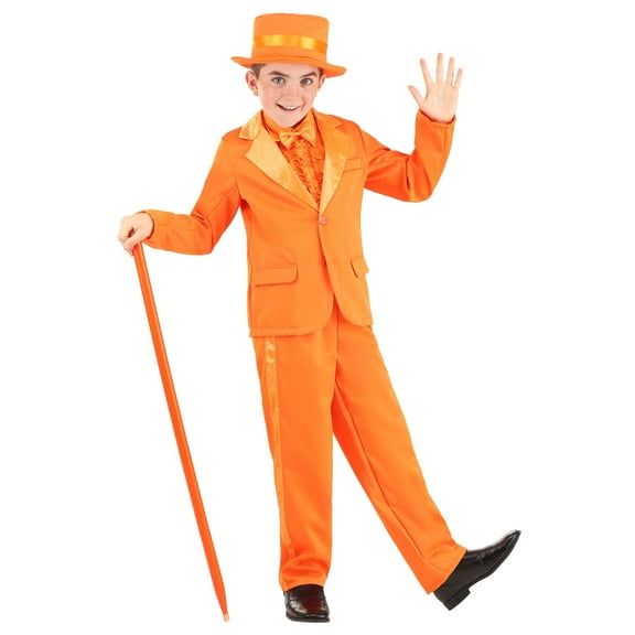 Child Orange Tuxedo Costume