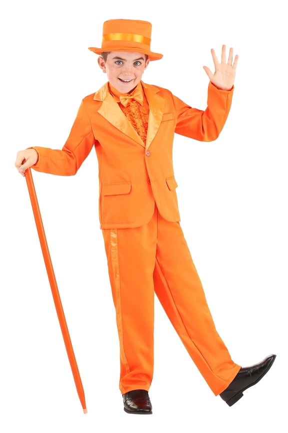 Child Orange Tuxedo Costume