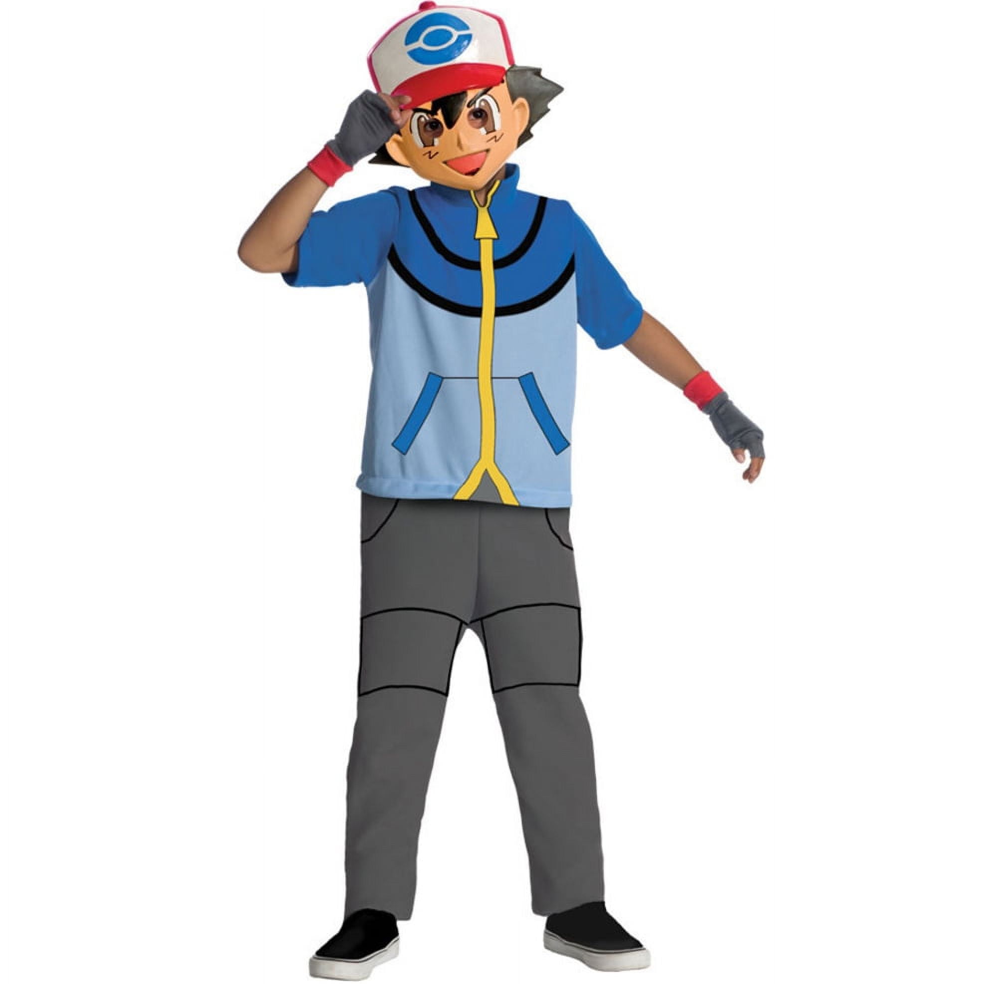 Child Pokemon Ash Costume Rubies 884776 