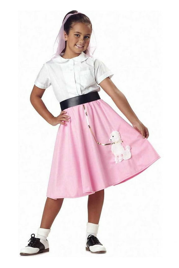 Child Poodle Skirt Costume California Costumes 361