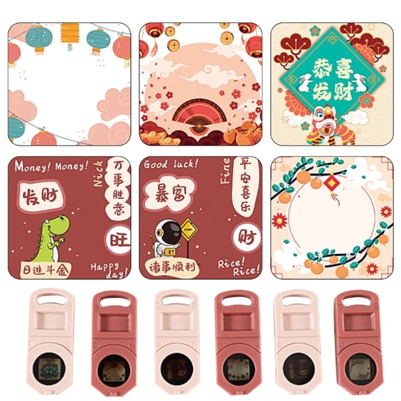 Child Projection Film Mood Lighting Home/Room Decors Projector Cartoon Effect Film Slide Long lasts Battery, Easy to Use