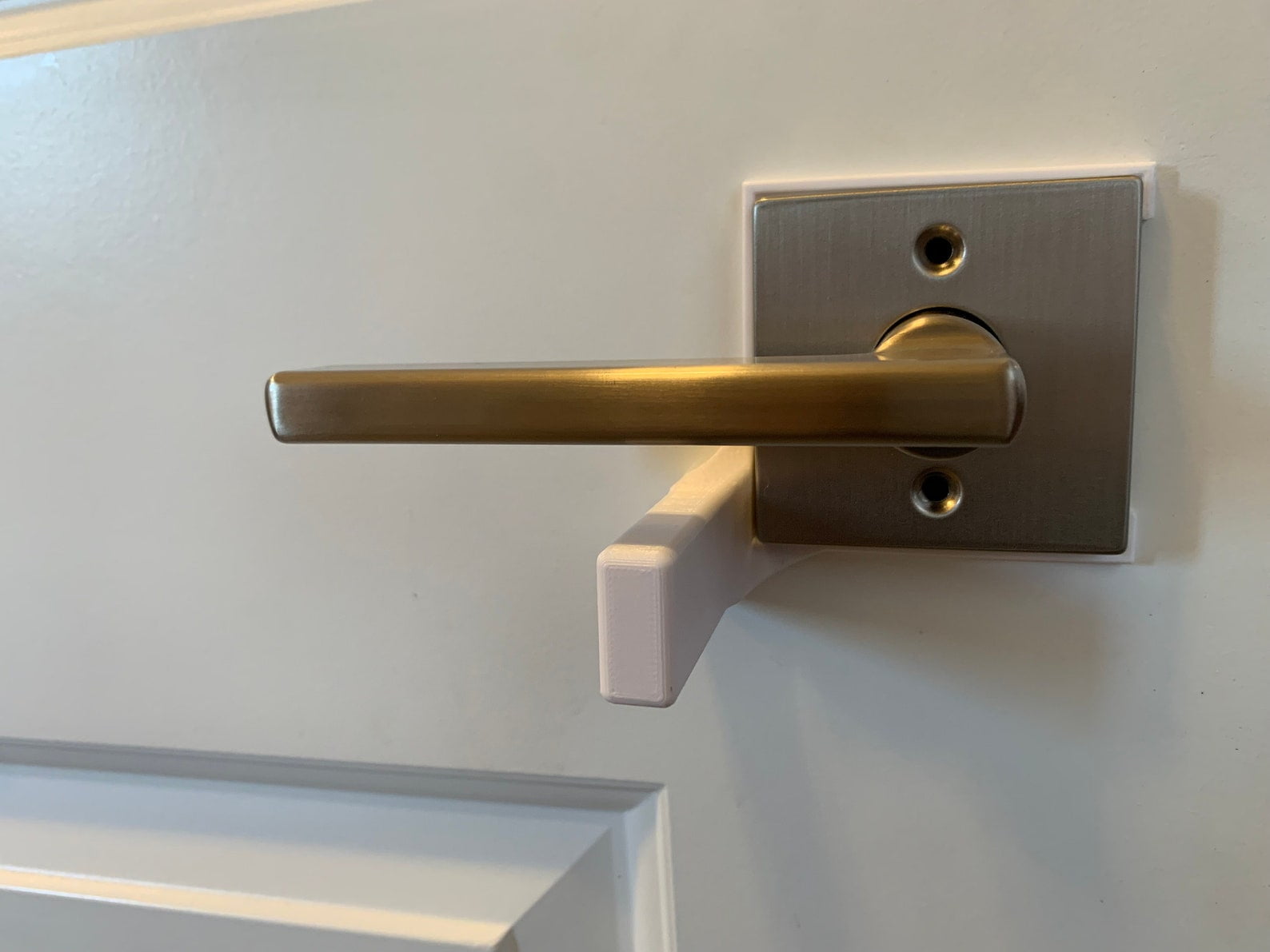 Child Proof Door Lever Lock No Adhesives Pet Proof Door Lever Lock