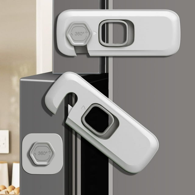 Child Proof Refrigerator Lock,5 Sets Fridge Locks for Kids with 3M