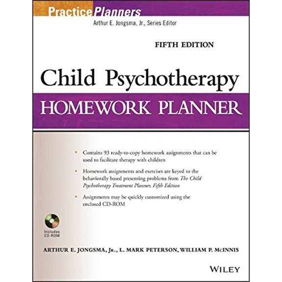 Pre-Owned Child Psychotherapy Homework Planner (PracticePlanners) (Paperback) 1118076745 9781118076743