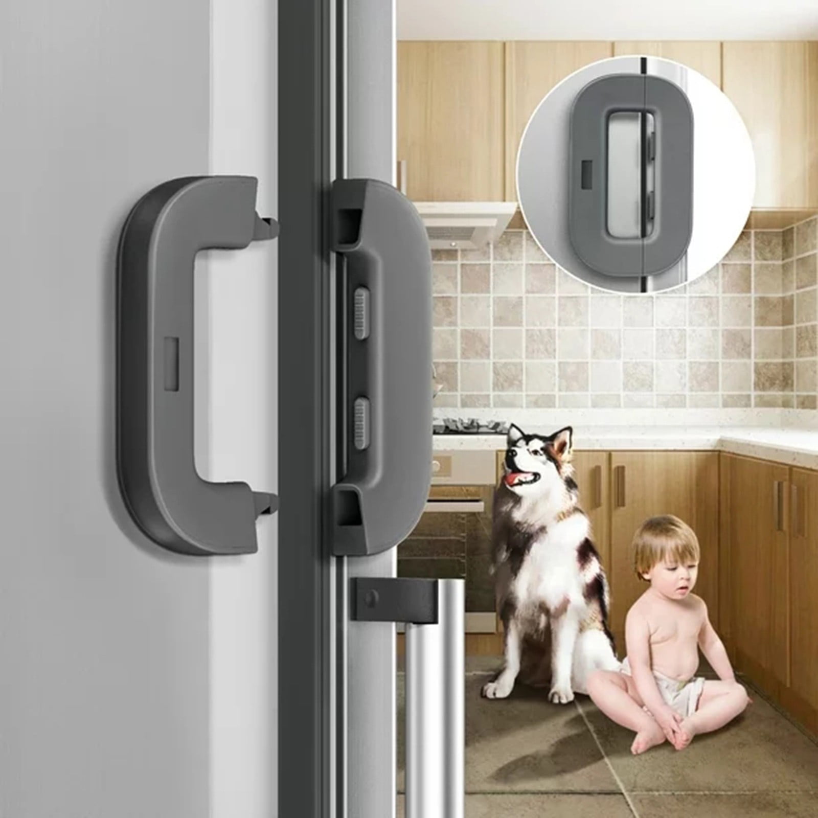 Child Refrigerator Fridge Freezer Door Lock For Toddler Kids Baby Proof